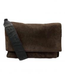 GUCCI（グッチ）の古着「スウェードショルダーバッグ」｜ブラウン