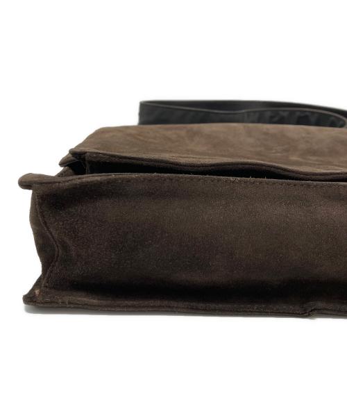 GUCCI（グッチ）GUCCI (グッチ) スウェードショルダーバッグ ブラウン サイズ:下記参照の古着・服飾アイテム