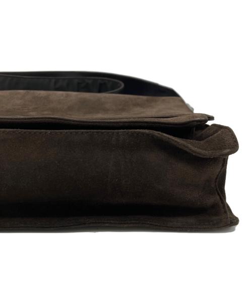 GUCCI（グッチ）GUCCI (グッチ) スウェードショルダーバッグ ブラウン サイズ:下記参照の古着・服飾アイテム