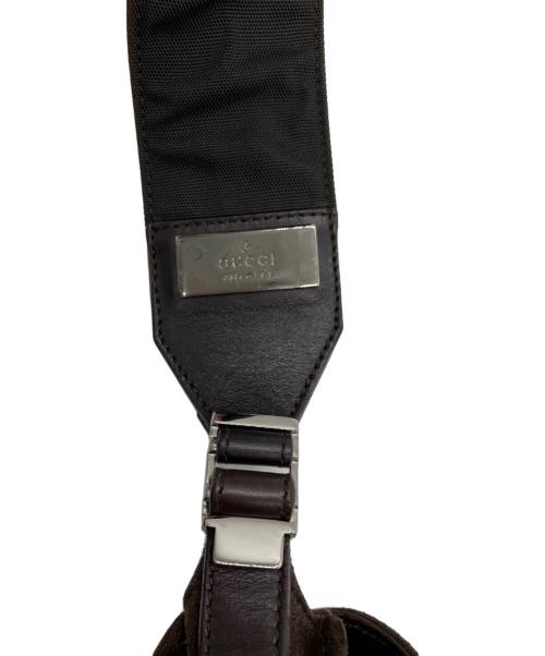 GUCCI（グッチ）GUCCI (グッチ) スウェードショルダーバッグ ブラウン サイズ:下記参照の古着・服飾アイテム