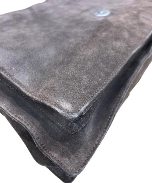 GUCCI（グッチ）GUCCI (グッチ) スウェードショルダーバッグ ブラウン サイズ:下記参照の古着・服飾アイテム