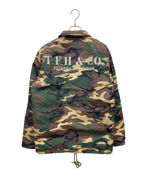 FINDERS KEEPERS（ファインダーズ キーパーズ）Finders KEEPERS (ファインダーズ キーパーズ) NANGA (ナンガ) ダウンコーチジャケット グリーン サイズ:SIZE Mの古着・服飾アイテム