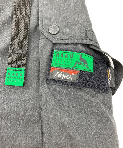 HAKU（ハク）HAKU (ハク) NANGA (ナンガ) ハンズフリーカーゴ ブラック サイズ:Mの古着・服飾アイテム