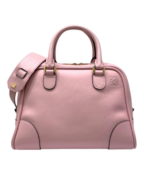 LOEWE（ロエベ）LOEWE (ロエベ) アマソナ75スモール ピンク サイズ:スモールの古着・服飾アイテム