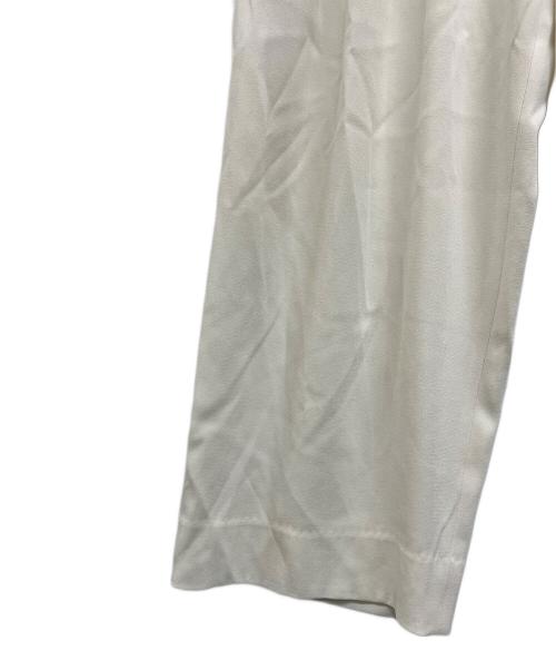 Plage（プラージュ）Plage (プラージュ) Georgette Tuck パンツ アイボリー サイズ:34の古着・服飾アイテム