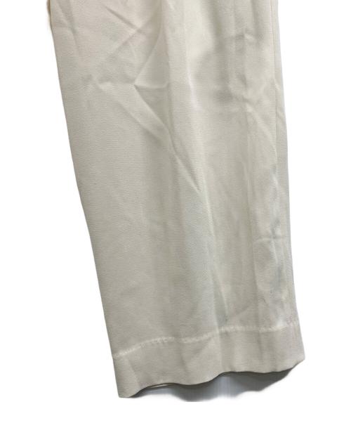 Plage（プラージュ）Plage (プラージュ) Georgette Tuck パンツ アイボリー サイズ:34の古着・服飾アイテム