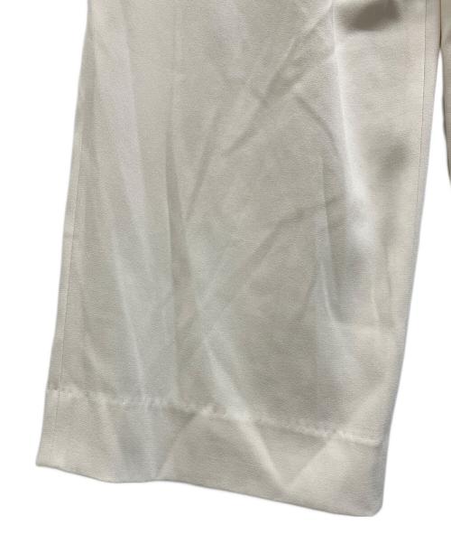 Plage（プラージュ）Plage (プラージュ) Georgette Tuck パンツ アイボリー サイズ:34の古着・服飾アイテム