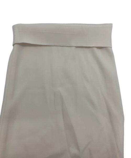 Plage（プラージュ）Plage (プラージュ) Georgette Tuck パンツ アイボリー サイズ:34の古着・服飾アイテム