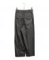 UNITED ARROWS (ユナイテッドアローズ) タックテーパード クロップドパンツ グレー サイズ:36：4000円