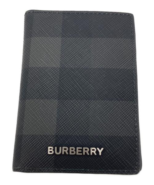 BURBERRY（バーバリー）BURBERRY (バーバリー) カードケース ブラックの古着・服飾アイテム