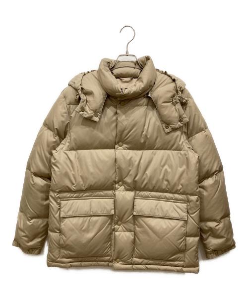 ZANTER（ザンター）zanter (ザンター) UNITED ARROWS (ユナイテッドアローズ) 別注ダウンジャケット ベージュ サイズ:SIZE M 未使用品の古着・服飾アイテム