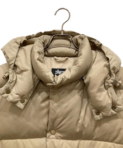ZANTER（ザンター）zanter (ザンター) UNITED ARROWS (ユナイテッドアローズ) 別注ダウンジャケット ベージュ サイズ:SIZE M 未使用品の古着・服飾アイテム