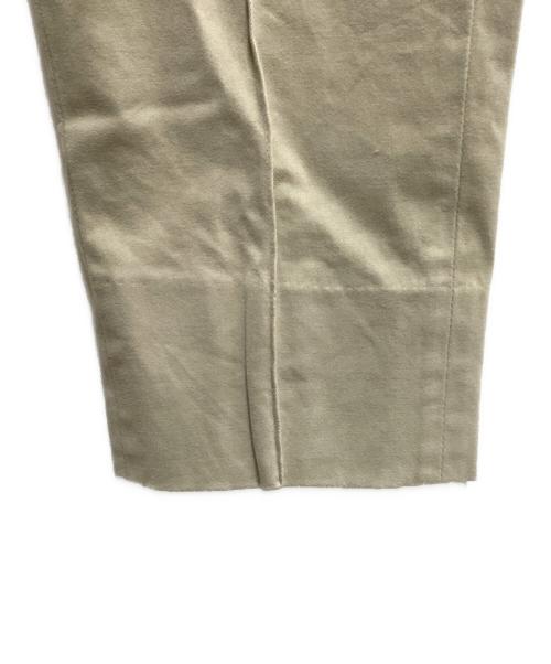 giab's ARCHIVIO（ジャブス アルキヴィオ）giab's ARCHIVIO (ジャブス アルキヴィオ) ESTNATION (エストネーション) MASACCIO コットンストレッチパンツ ベージュ サイズ:46の古着・服飾アイテム