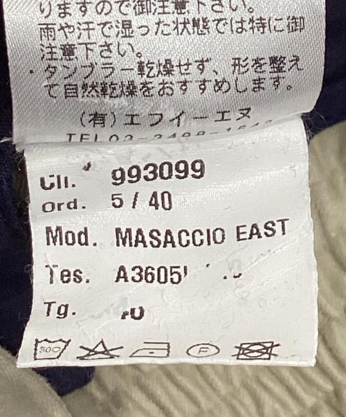 giab's ARCHIVIO（ジャブス アルキヴィオ）giab's ARCHIVIO (ジャブス アルキヴィオ) ESTNATION (エストネーション) MASACCIO コットンストレッチパンツ ベージュ サイズ:46の古着・服飾アイテム