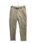 giab's ARCHIVIO（ジャブス アルキヴィオ）の古着「MASACCIO コットンストレッチパンツ」｜ベージュ