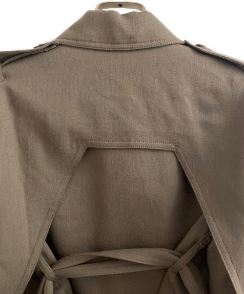RICK OWENS（リックオウエンス）RICK OWENS (リックオウエンス) Short Trench ベージュ サイズ:34の古着・服飾アイテム