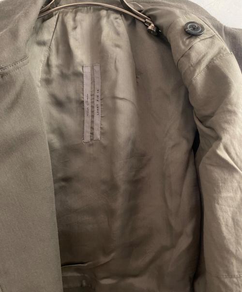 RICK OWENS（リックオウエンス）RICK OWENS (リックオウエンス) Short Trench ベージュ サイズ:34の古着・服飾アイテム