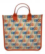 GUCCIグッチ）の古着「チルドレンズトートバッグ」｜オレンジ