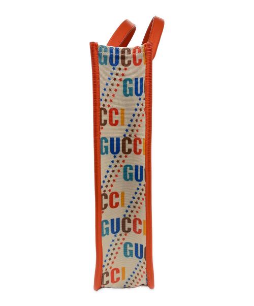 GUCCI（グッチ）GUCCI (グッチ) チルドレンズトートバッグ オレンジの古着・服飾アイテム