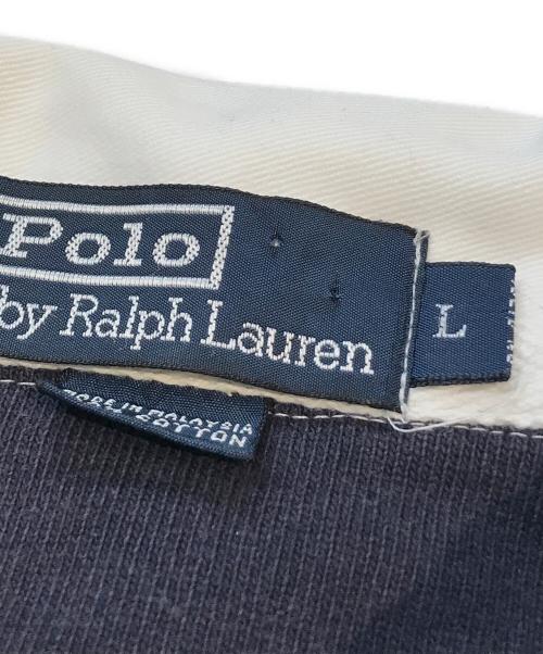 POLO RALPH LAUREN（ポロ・ラルフローレン）POLO RALPH LAUREN (ポロ・ラルフローレン) ラガーシャツ グリーン×ネイビー サイズ:Lの古着・服飾アイテム