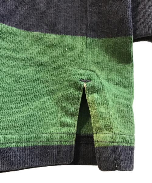 POLO RALPH LAUREN（ポロ・ラルフローレン）POLO RALPH LAUREN (ポロ・ラルフローレン) ラガーシャツ グリーン×ネイビー サイズ:Lの古着・服飾アイテム