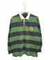 POLO RALPH LAUREN（ポロ・ラルフローレン）の古着「ラガーシャツ」｜グリーン×ネイビー