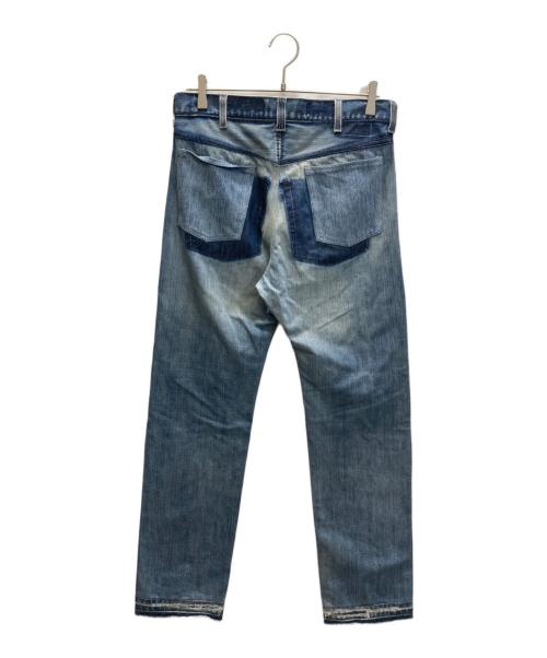 seven by seven（セブンバイセブン）SEVEN BY SEVEN (セブンバイセブン) REWORK DENIM EURO インディゴ サイズ:Mの古着・服飾アイテム
