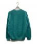 AURALEE (オーラリー) BRUSHED SUPER KID MOHAIR KNIT P/O　ブラッシュドスーパーキッドモヘヤニット グリーン サイズ:4：25000円
