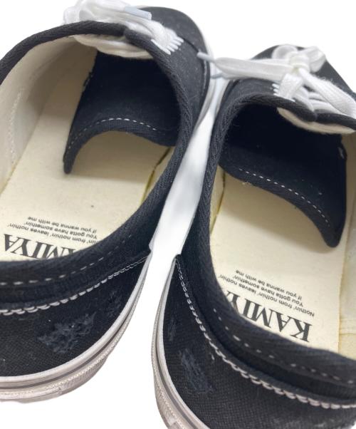 KAMIYA（カミヤ）KAMIYA (カミヤ) ローカットスニーカー ブラック サイズ:SIZE 43の古着・服飾アイテム