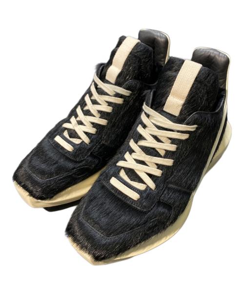 RICK OWENS（リックオウエンス）RICK OWENS (リックオウエンス) Geo Gethrunners ブラック サイズ:42の古着・服飾アイテム