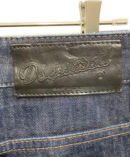 DSQUARED2（ディースクエアード）DSQUARED2 (ディースクエアード) クロップドデニムパンツ インディゴ サイズ:Lの古着・服飾アイテム
