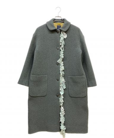 中古・古着通販】mina perhonen (ミナ ペルホネン) ステンカラーコート