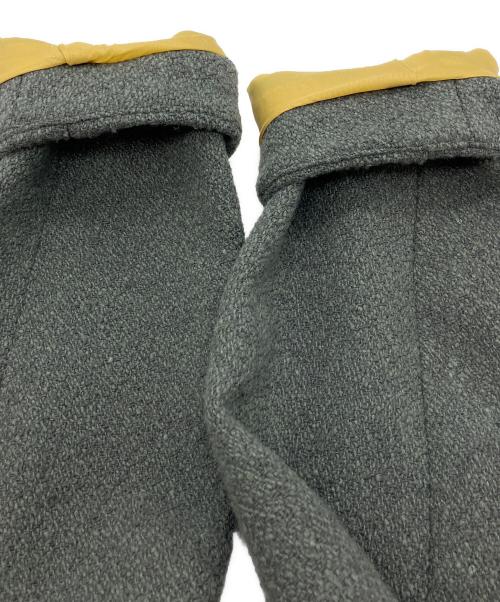 mina perhonen（ミナ ペルホネン）mina perhonen (ミナ ペルホネン) ステンカラーコート グレー サイズ:40の古着・服飾アイテム