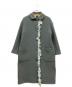 mina perhonen（ミナ ペルホネン）の古着「ステンカラーコート」｜グレー