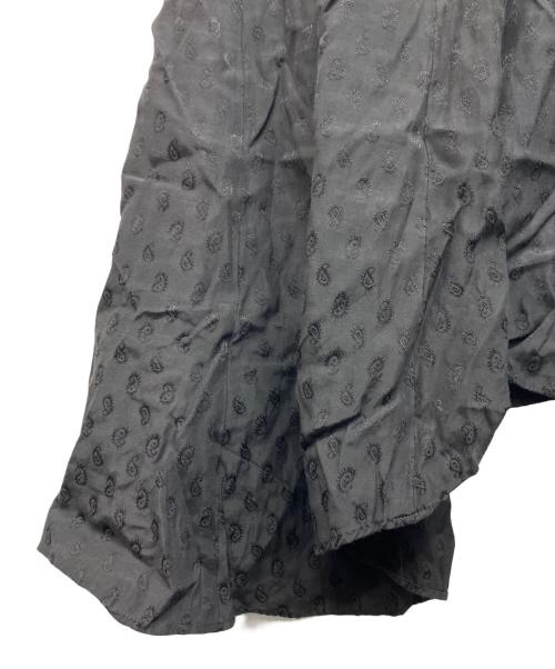 FETICO（フェティコ）FETICO (フェティコ) GATHERED PAISLEY SKIRT ブラック サイズ:1の古着・服飾アイテム