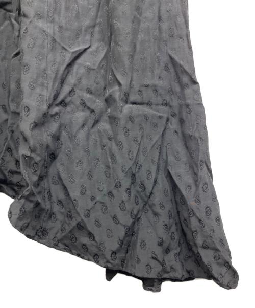FETICO（フェティコ）FETICO (フェティコ) GATHERED PAISLEY SKIRT ブラック サイズ:1の古着・服飾アイテム