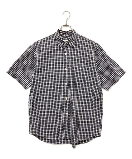 COMOLI（コモリ）COMOLI (コモリ) ショートスリーブシャツ ネイビー サイズ:2の古着・服飾アイテム