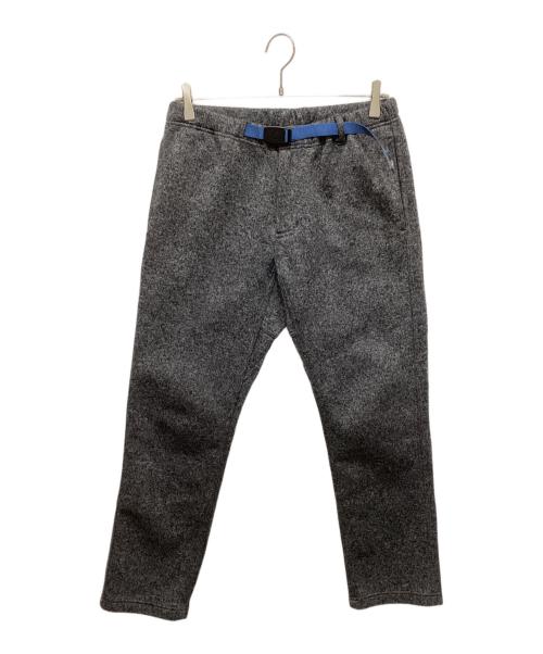 GRAMICCI（グラミチ）GRAMICCI (グラミチ) BEAMS (ビームス) ボンディングニットフリースナローパンツ グレー サイズ:Mの古着・服飾アイテム