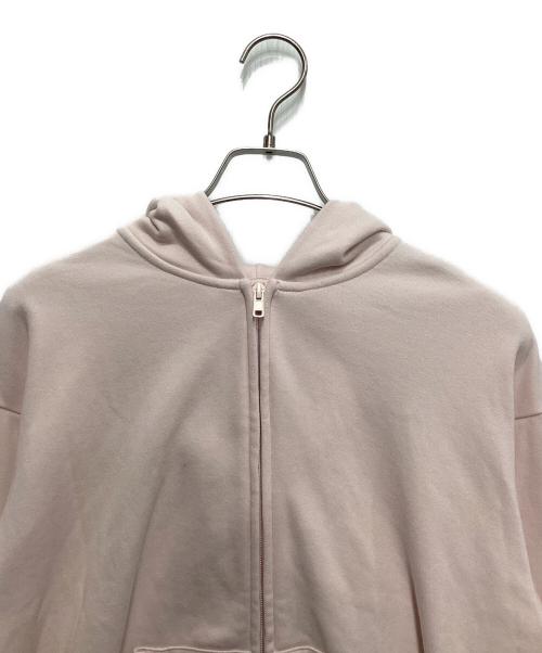 SKIMS（スキムス）SKIMS (スキムス) ジップパーカー ピンク サイズ:XSの古着・服飾アイテム