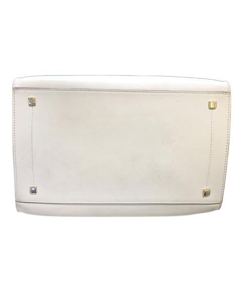 JIMMY CHOO（ジミーチュウ）JIMMY CHOO (ジミーチュウ) VARENNE トートバッグ ホワイトの古着・服飾アイテム