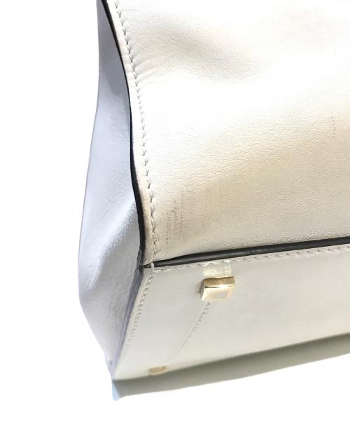 JIMMY CHOO（ジミーチュウ）JIMMY CHOO (ジミーチュウ) VARENNE トートバッグ ホワイトの古着・服飾アイテム