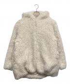 eimy istoireエイミーイストワール）の古着「French poodle fur フードジャケット」｜アイボリー