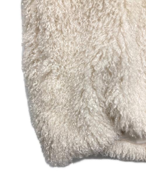 eimy istoire（エイミーイストワール）eimy istoire (エイミーイストワール) French poodle fur フードジャケット アイボリー サイズ:Fの古着・服飾アイテム