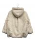 eimy istoire (エイミーイストワール) French poodle fur フードジャケット アイボリー サイズ:F：15000円