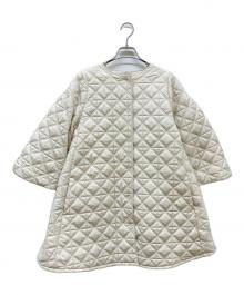 CELFORD（セルフォード）の古着「キルティングショートコート」｜ベージュ