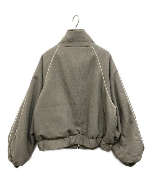 THE TOE（ザ・トゥー）THE TOE (ザ・トゥー) Brixton track jacket　ブリクストン トラック ジャケット グレー サイズ:Mの古着・服飾アイテム
