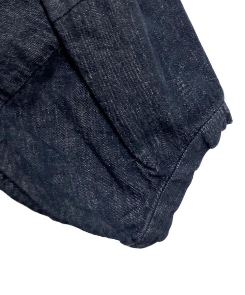 BEARDSLEY（ビアズリー）BEARDSLEY (ビアズリー) 袖ぷっくりデニムワンピース インディゴ サイズ:FREEの古着・服飾アイテム