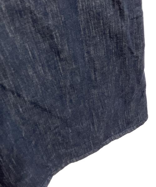 BEARDSLEY（ビアズリー）BEARDSLEY (ビアズリー) 袖ぷっくりデニムワンピース インディゴ サイズ:FREEの古着・服飾アイテム