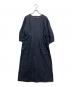 BEARDSLEY（ビアズリー）の古着「袖ぷっくりデニムワンピース」｜インディゴ