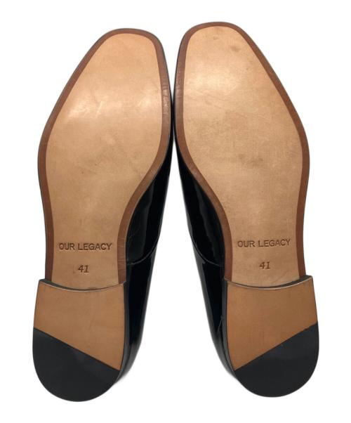 OUR LEGACY（アワーレガシー）OUR LEGACY (アワーレガシー) CEREMONIAL SLIP ON　ビジネスシューズ ブラック サイズ:41の古着・服飾アイテム